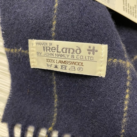 John Hanly 100% Lambwool scarf - Picture 4 of 7